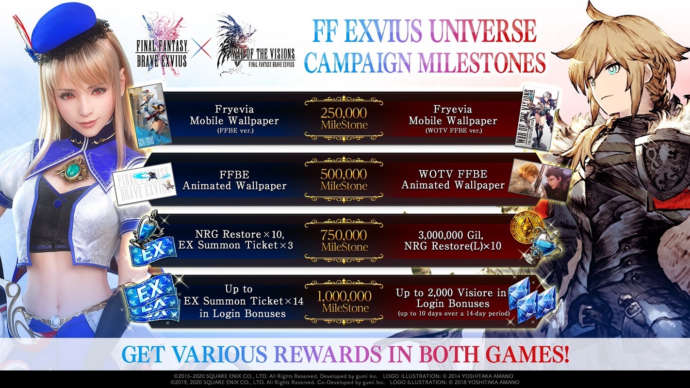 Ffbe X Wotv Ffbe 聯合活動震撼登場 歡喜迎接一系列的夏日紀念活動